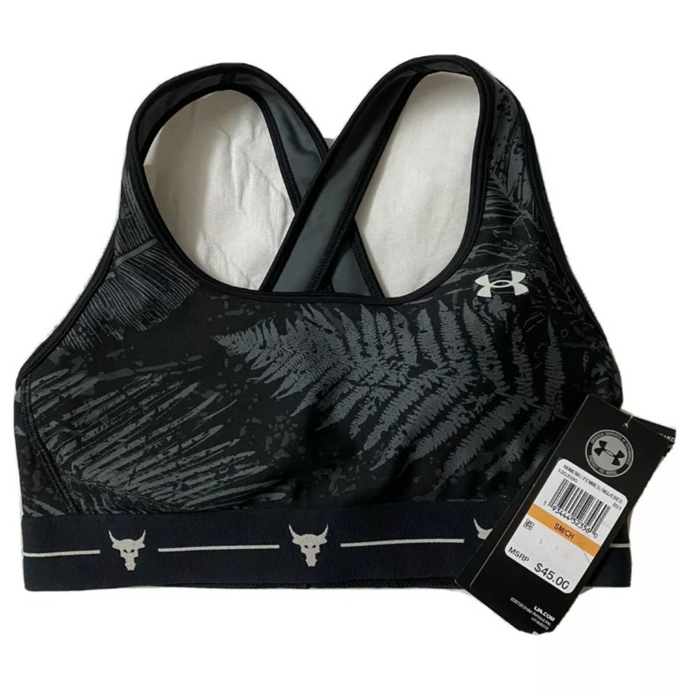 Under Armour WomensCrossback Printed Sports Bras